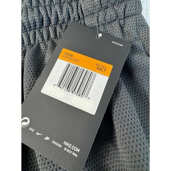 Nike Dri-Fit Lakers NBA Athletic Warm-Up Knit Pants SZ 2XLT Gray NEW - Picture 5 of 12